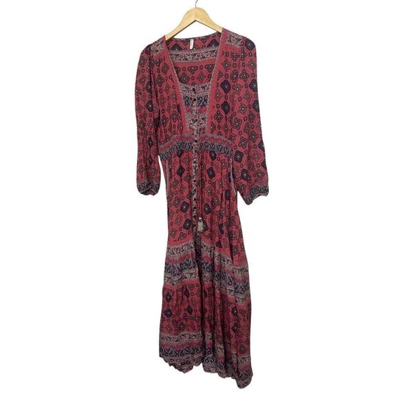 Tulle & Batiste Shanaya Gown Maxi Dress $269  Sz M - Picture 3 of 7